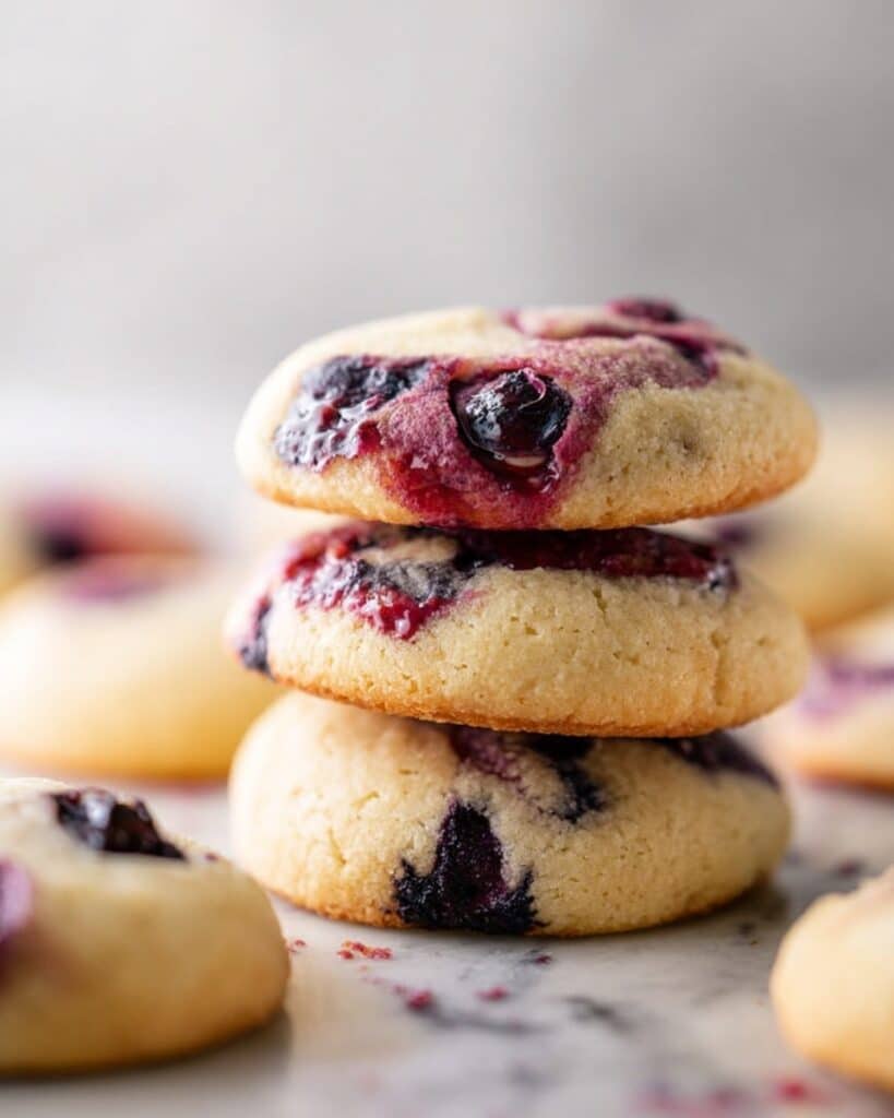 Blueberry Cream Cheese Cookies Recipe
