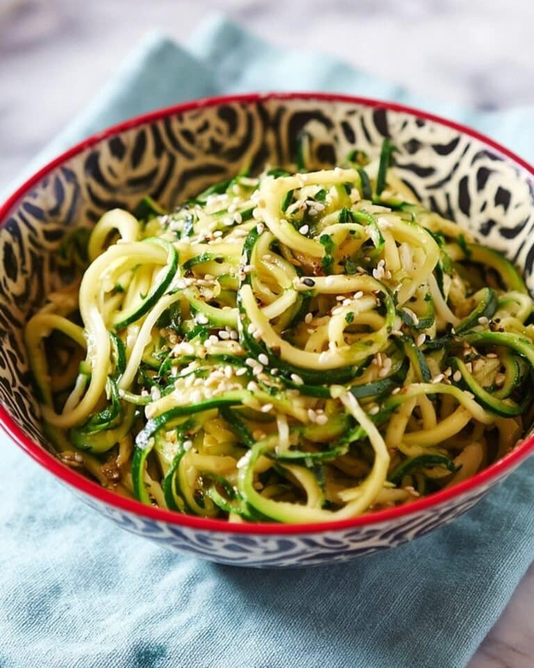 Sesame Zoodles Recipe