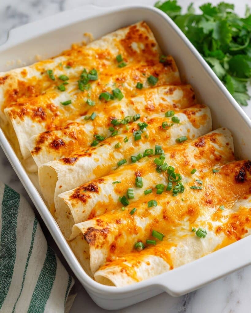 Cream Cheese Chicken Enchiladas Recipe