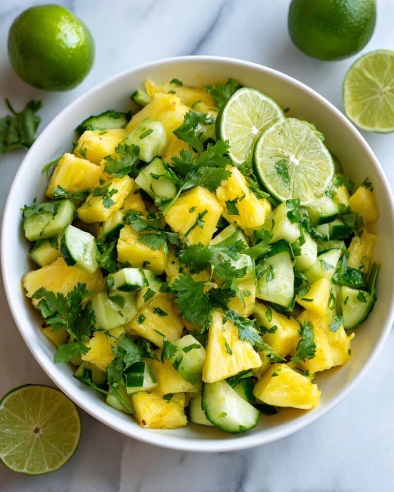 Pineapple Cucumber Salad Recipe