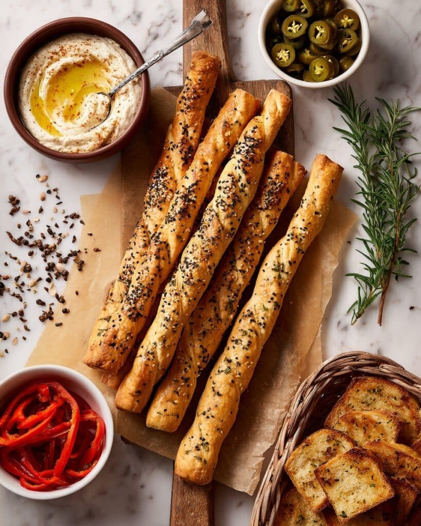Crunchy Sourdough Breadsticks (Sourdough Grissini) Recipe