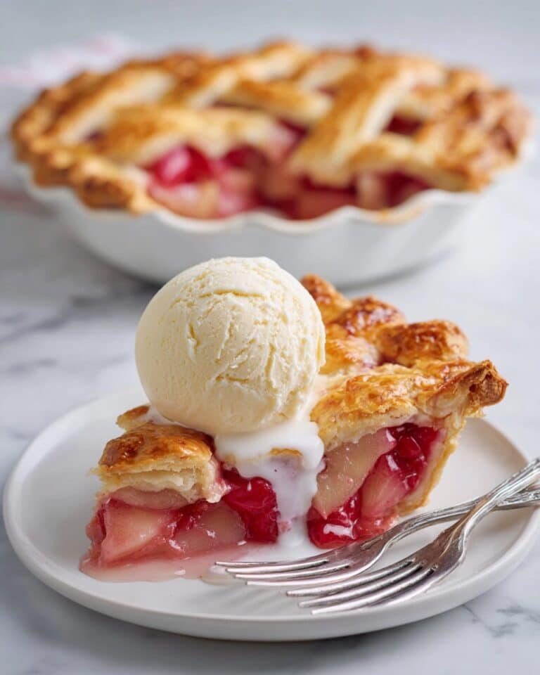 Easy Strawberry Rhubarb Pie Recipe