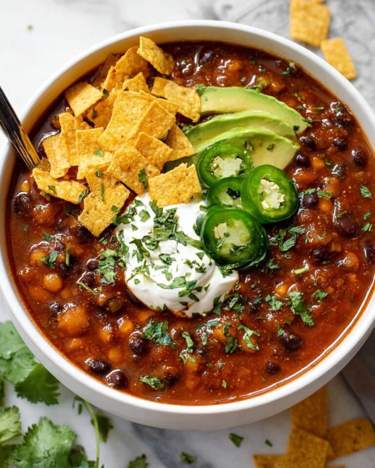 Vegan Black Bean Chili Recipe