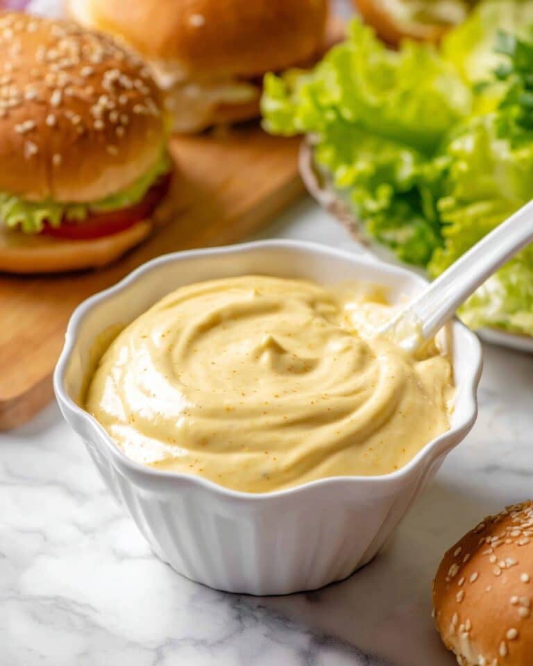 Creamy Vegan Burger Sauce Recipe