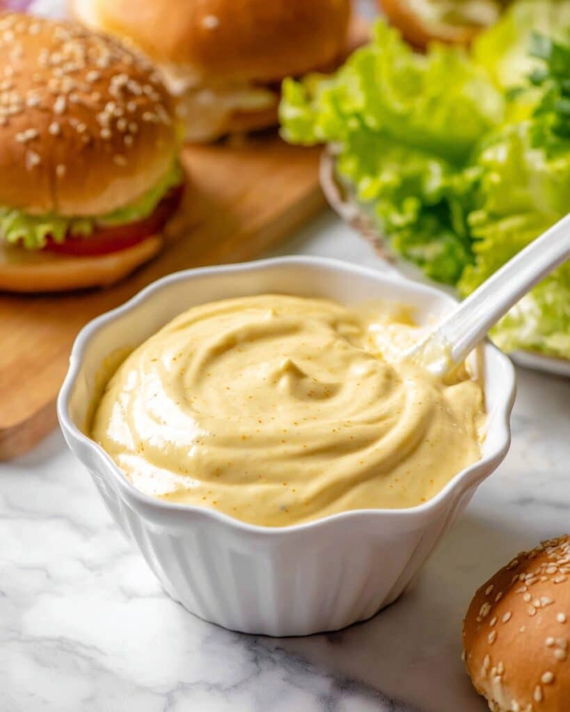 Creamy Vegan Burger Sauce Recipe