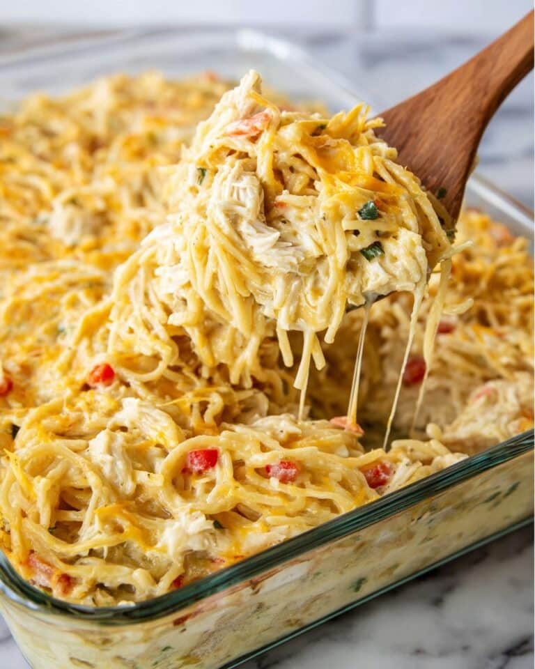 Homemade Chicken Spaghetti Recipe