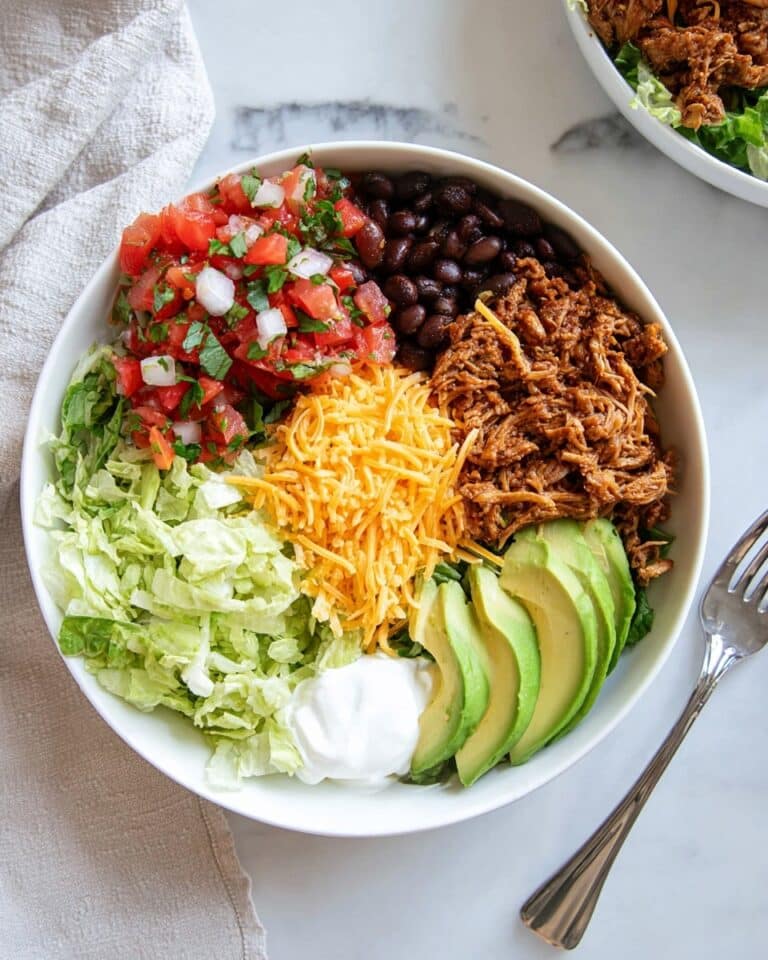Shredded Chicken Taco Salad Recipe
