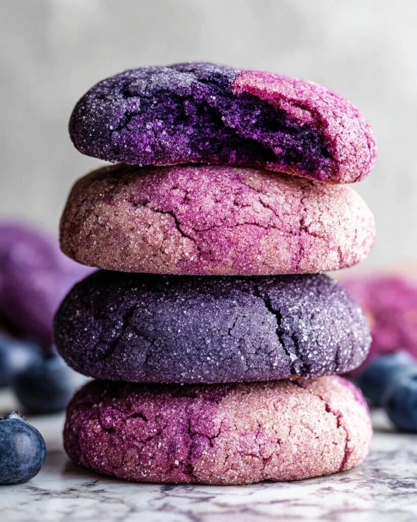 Blueberry Cookies with Homemade Blueberry Sauce Recipe