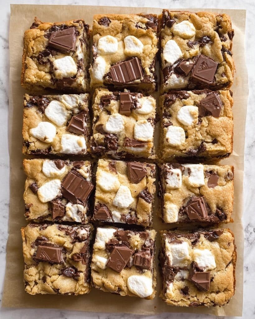 S’mores Cookie Bars Recipe