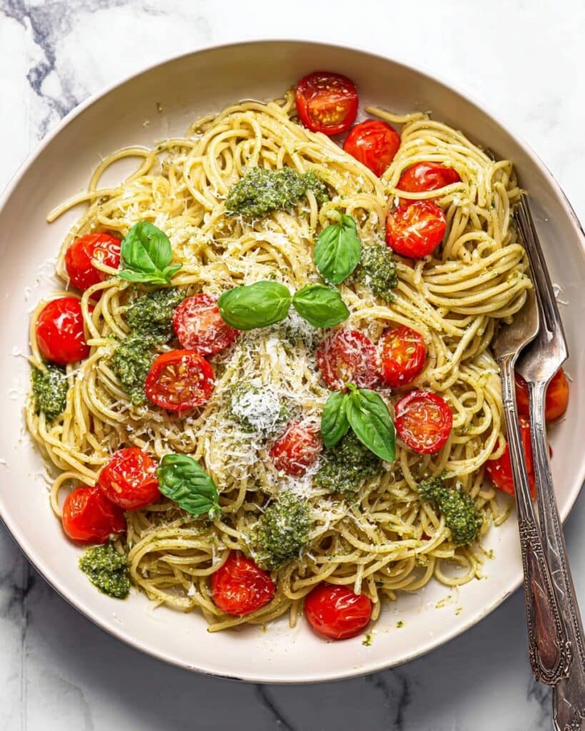 Creamy Pesto Pasta Recipe