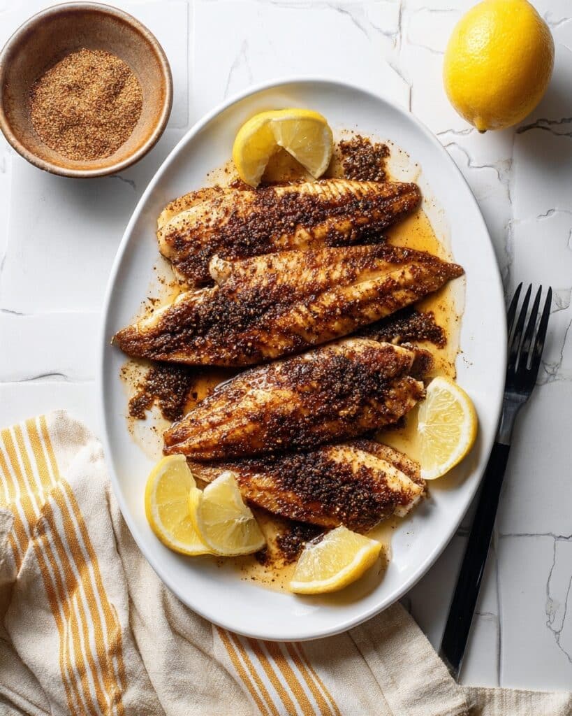 Cast-Iron Skillet Blackened Catfish Recipe