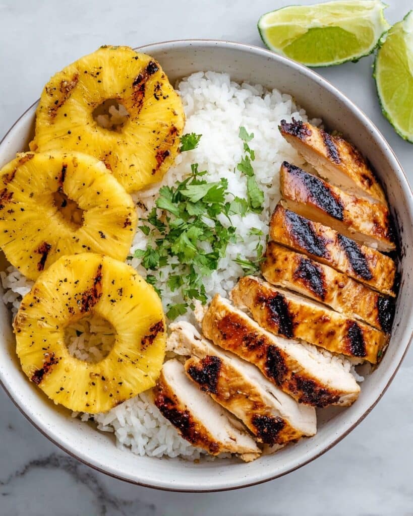 Hawaiian Grilled Chicken Bowl Recipe