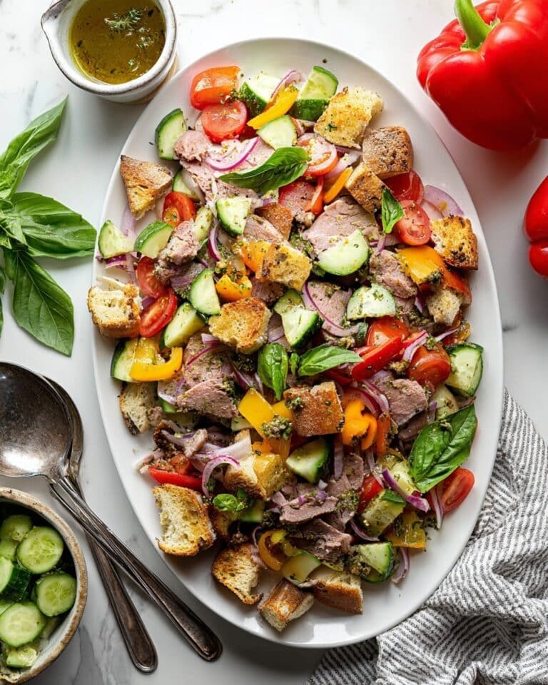 Grilled Steak Panzanella Salad Recipe