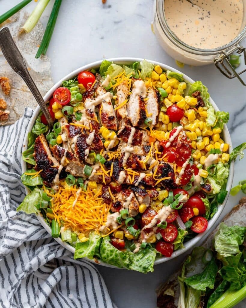 BBQ Chicken Chopped Salad Recipe