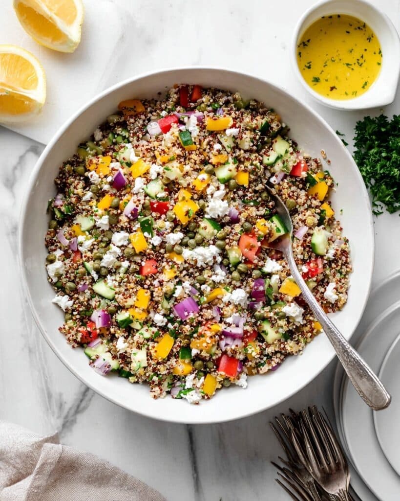 Mediterranean Quinoa Salad Recipe