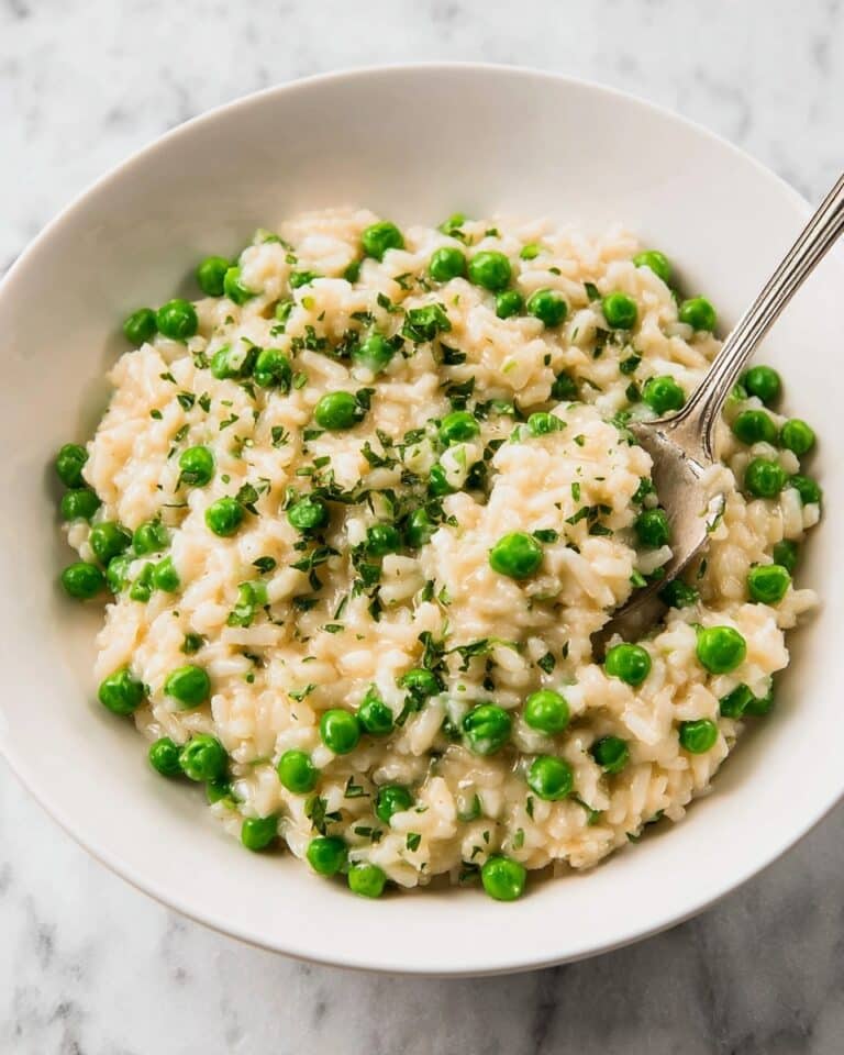 Parmesan and Pea Risotto Recipe
