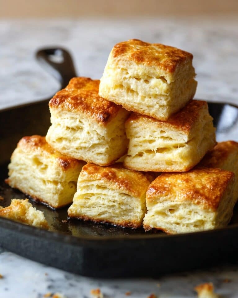 Skillet Buttermilk Biscuits Recipe