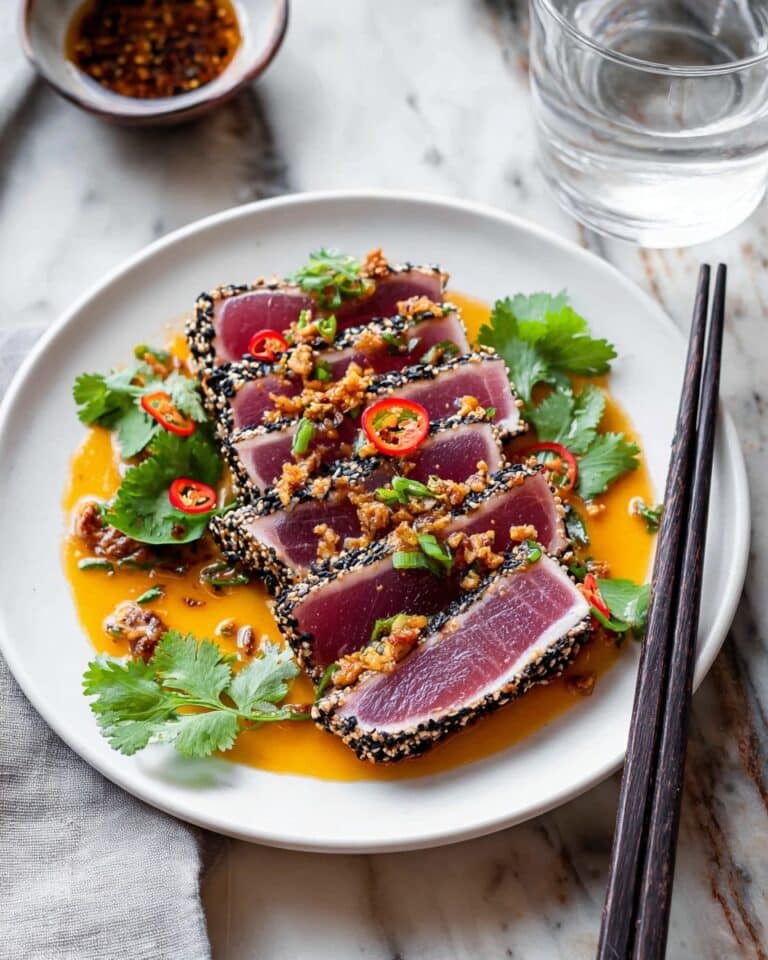 Seared Ahi Tuna Tataki Recipe