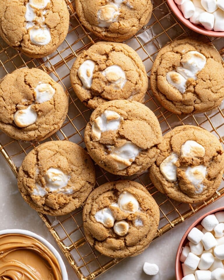 Gluten-Free Peanut Butter Marshmallow Cookies Recipe