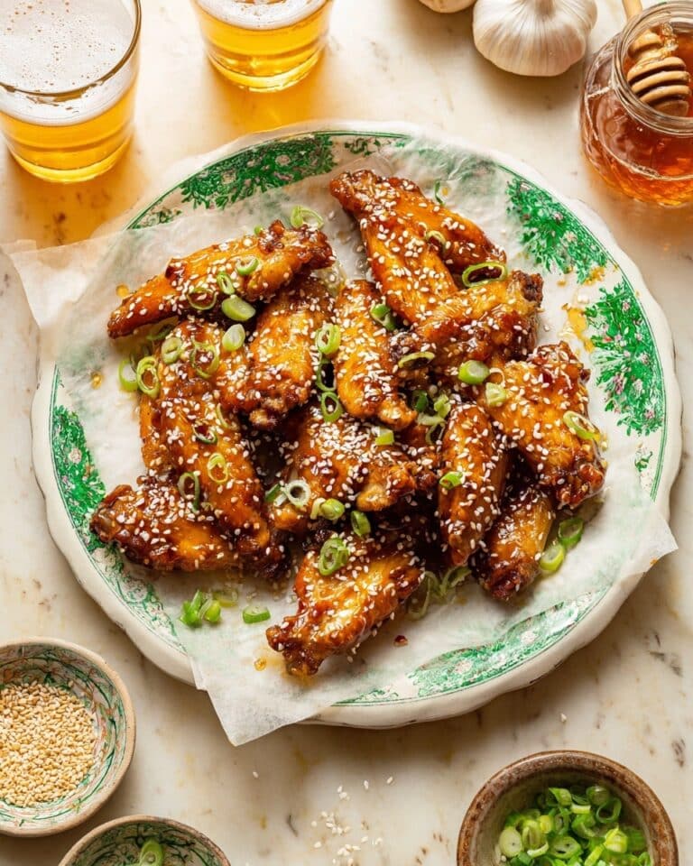 Mac’s Crispy Honey Garlic Chicken Wings Recipe