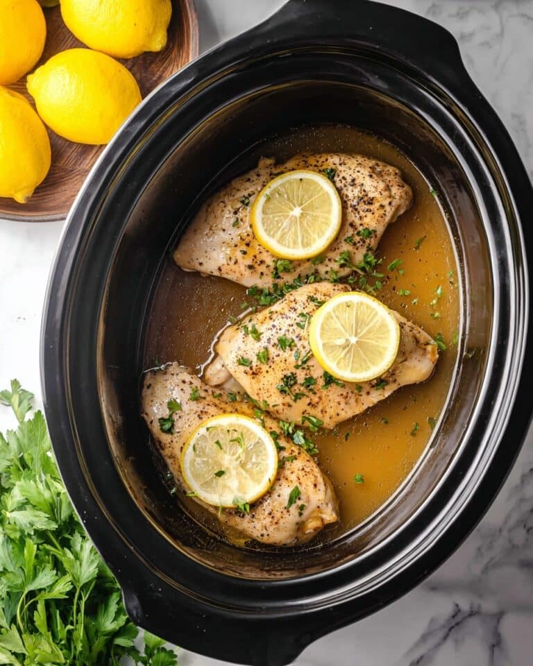 Slow Cooker Lemonade Chicken Recipe