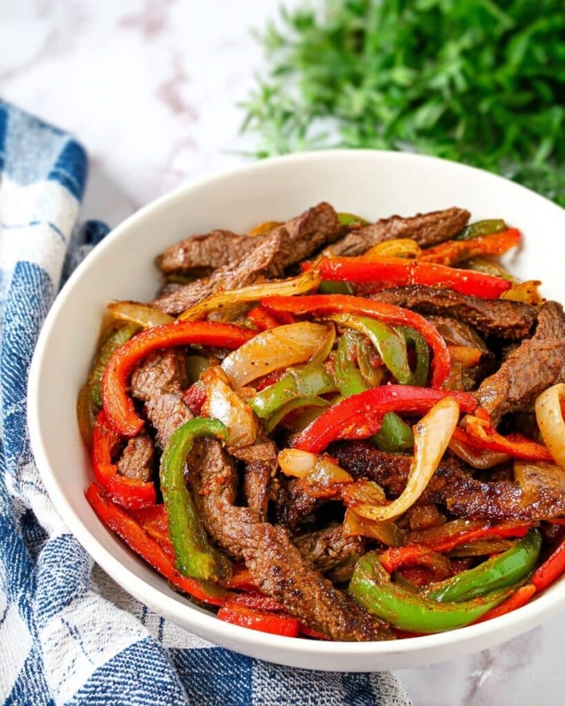 Easy Beef Steak Fajitas Recipe