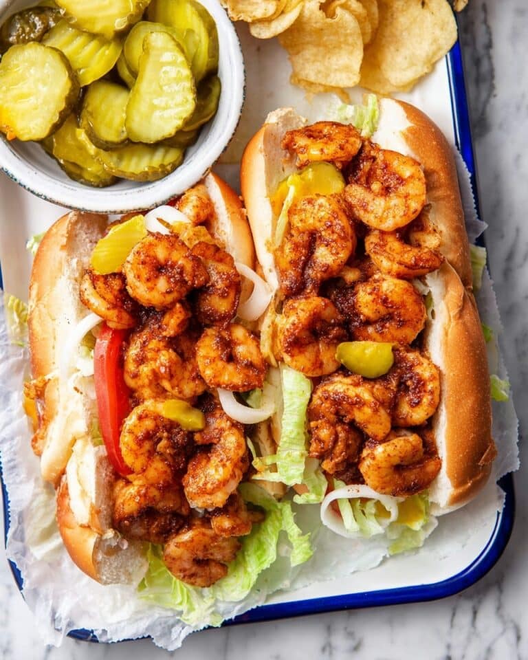Barbecue Shrimp Po’Boy Recipe