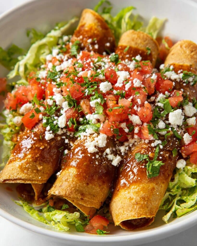 Oven Baked Beef Taquitos Recipe