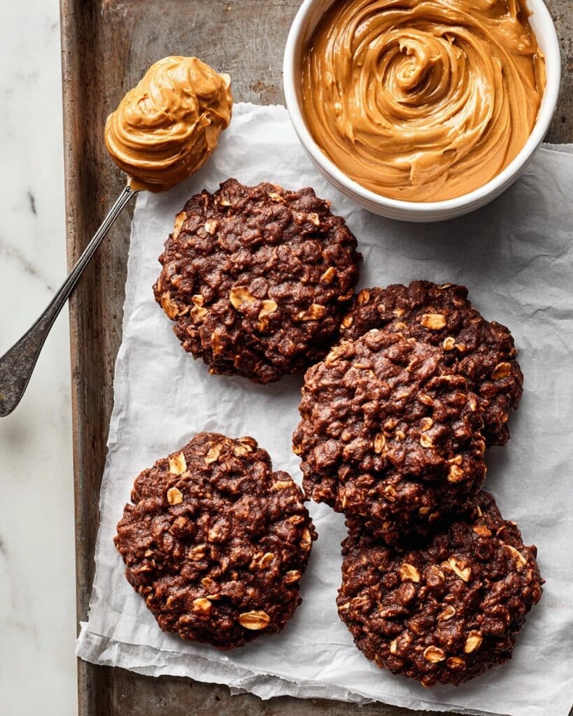 No-Bake Chocolate Peanut Butter Cookies Recipe