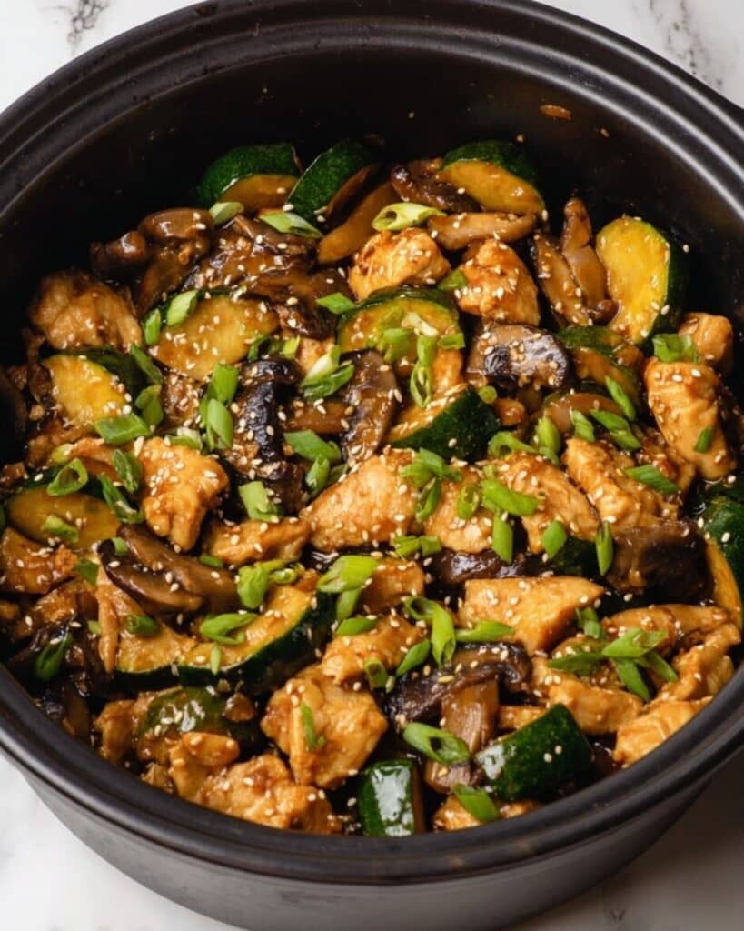 Copycat Panda Express Mushroom Chicken Recipe
