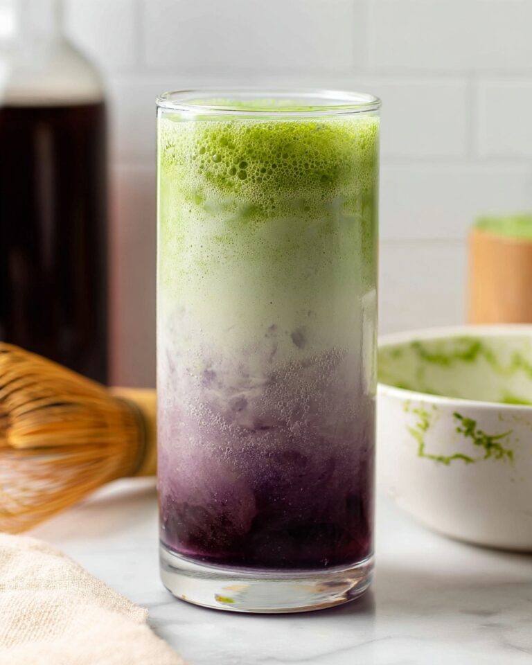 Blueberry Matcha Latte Recipe