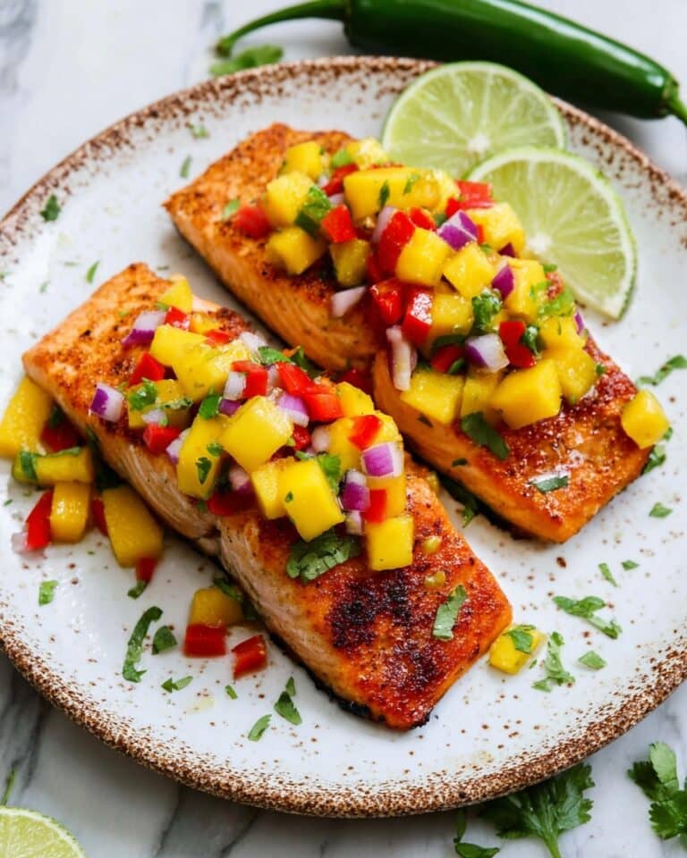 Mango Salsa Salmon Recipe