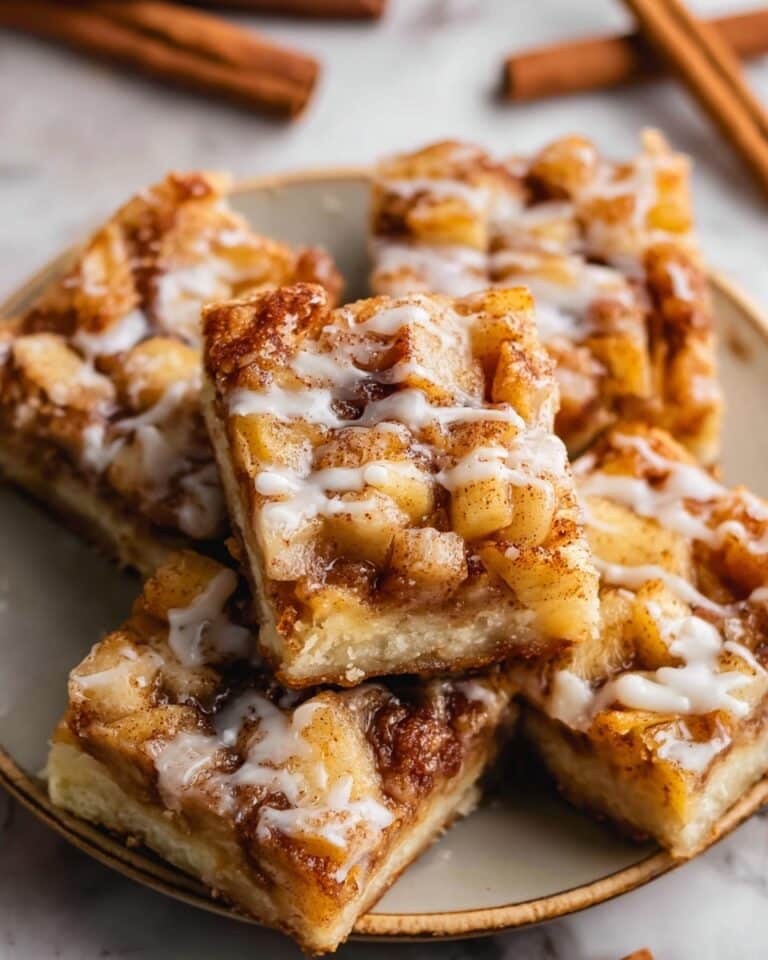 Cinnamon Brown Butter Focaccia with Vanilla Icing Recipe