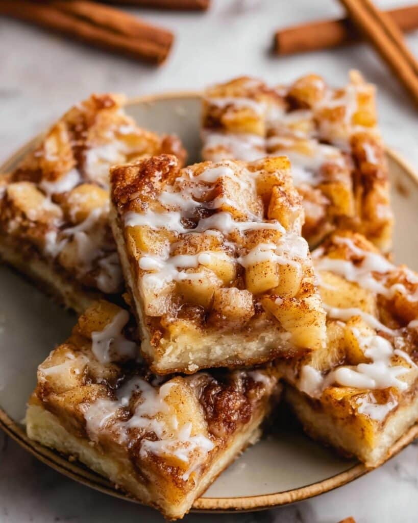 Cinnamon Brown Butter Focaccia with Vanilla Icing Recipe