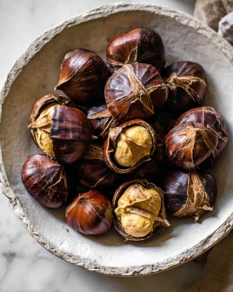 How to Roast Chestnuts in the Oven Recipe