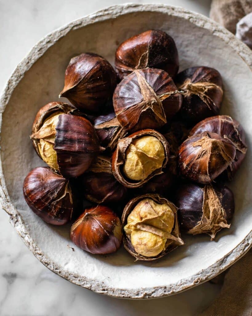 How to Roast Chestnuts in the Oven Recipe