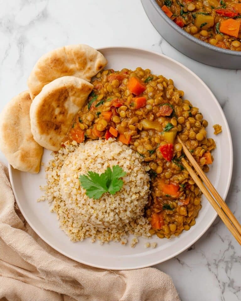 Creamy Lentil Curry with Coconut Milk and Spices Recipe