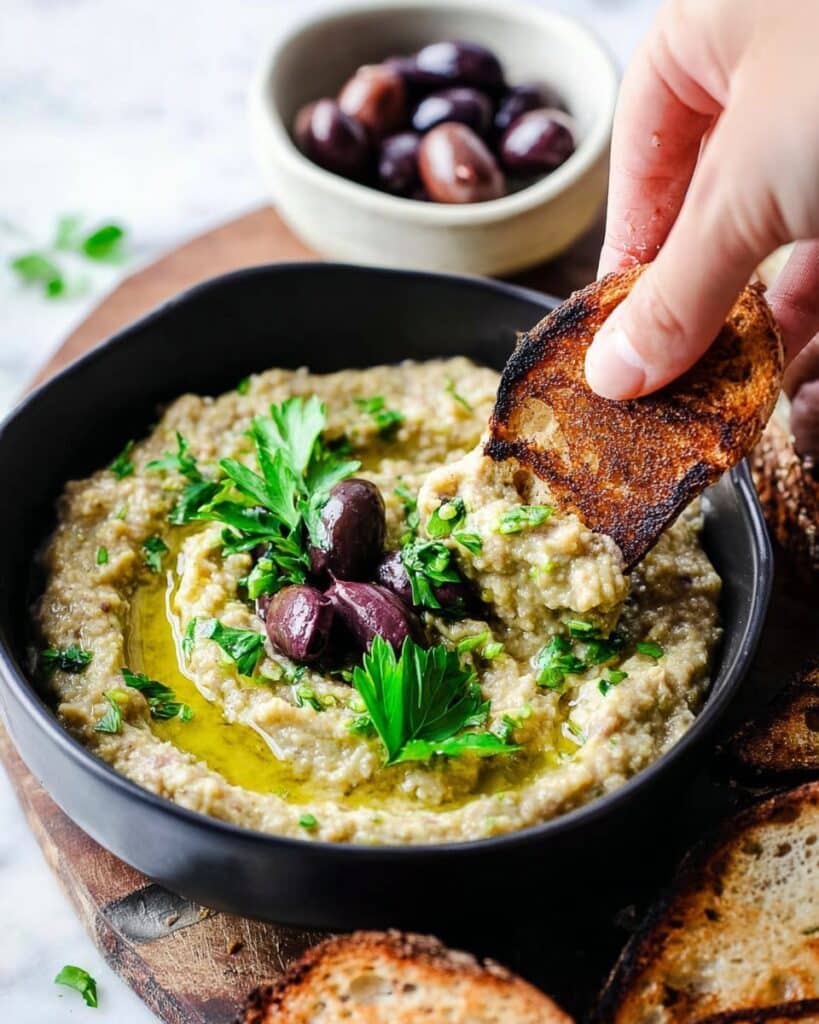 Melitzanosalata (Greek Eggplant Dip) Recipe