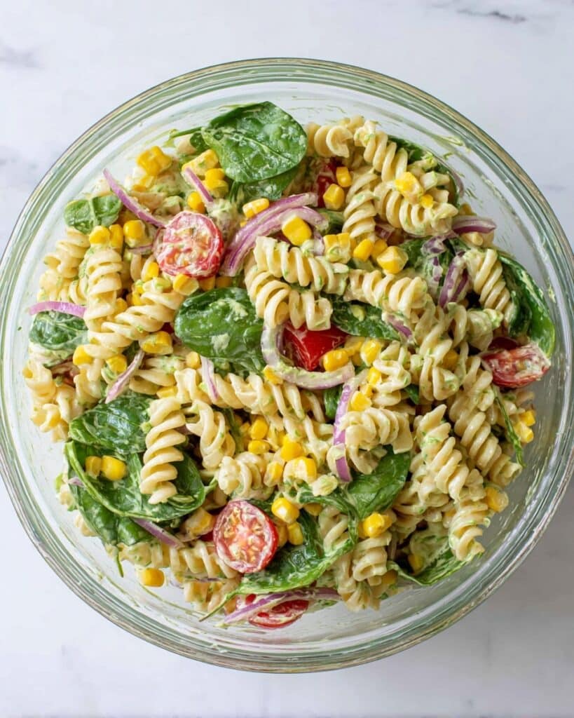 Avocado Pasta Salad Recipe
