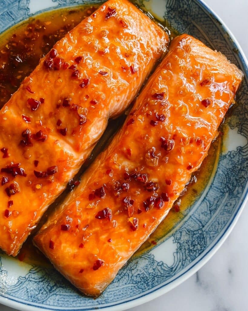 Juicy Honey Garlic Salmon Recipe