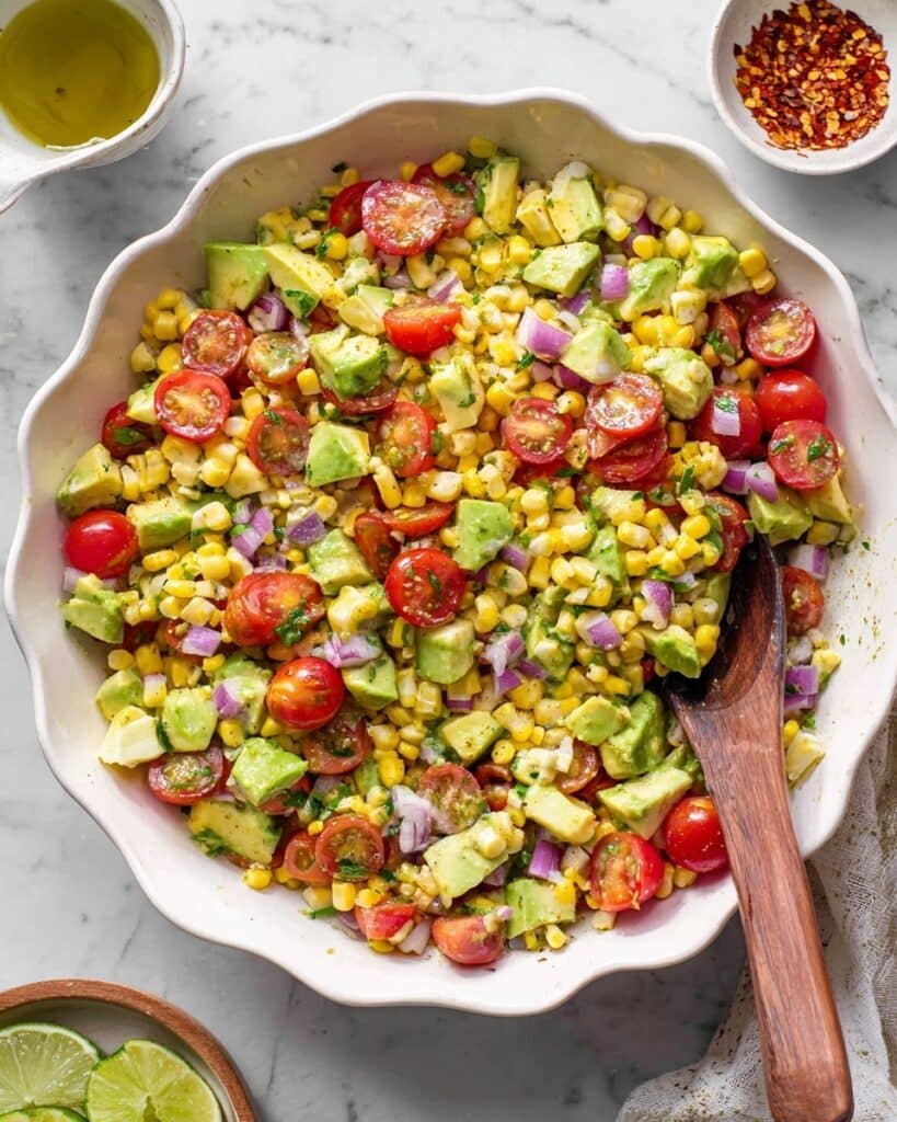 Avocado Corn Salad Recipe