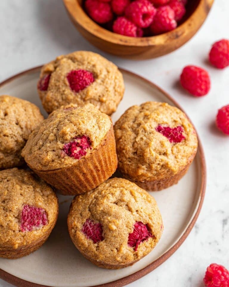 Oatmeal Raspberry Muffins Recipe