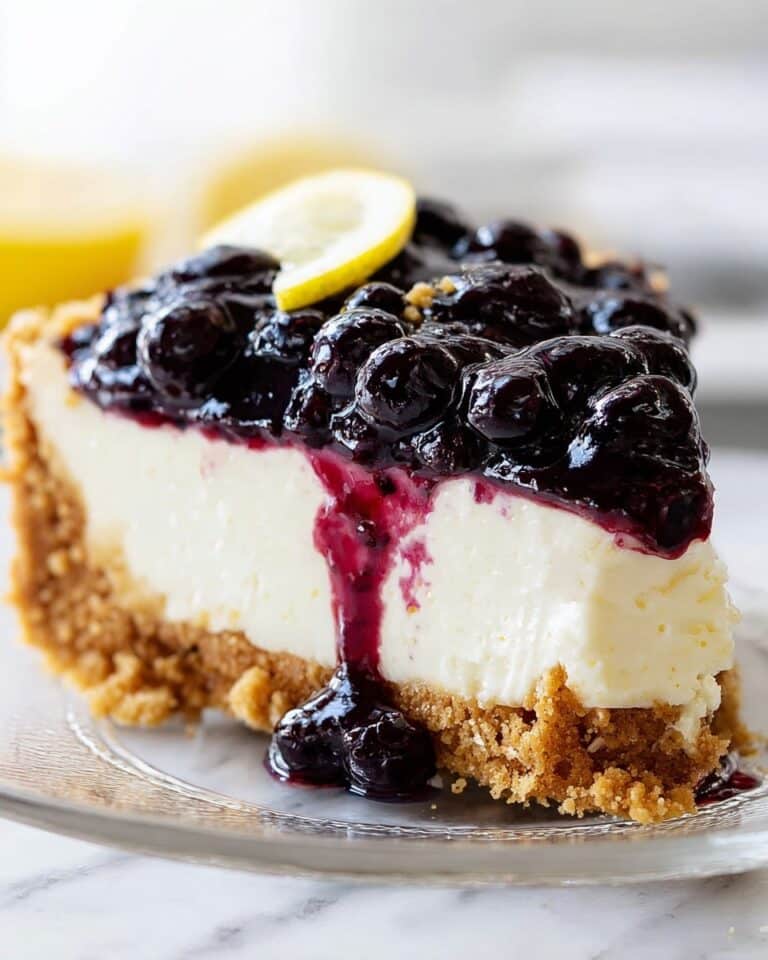 Blueberry Lemon Cream Pie Recipe
