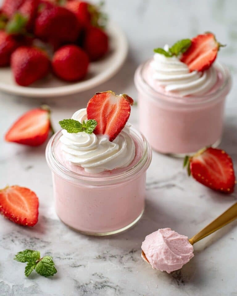 Strawberry Mousse in the Blender Recipe