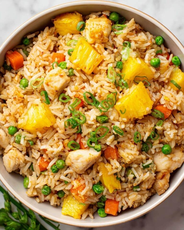 Chicken and Pineapple Fried Rice Recipe