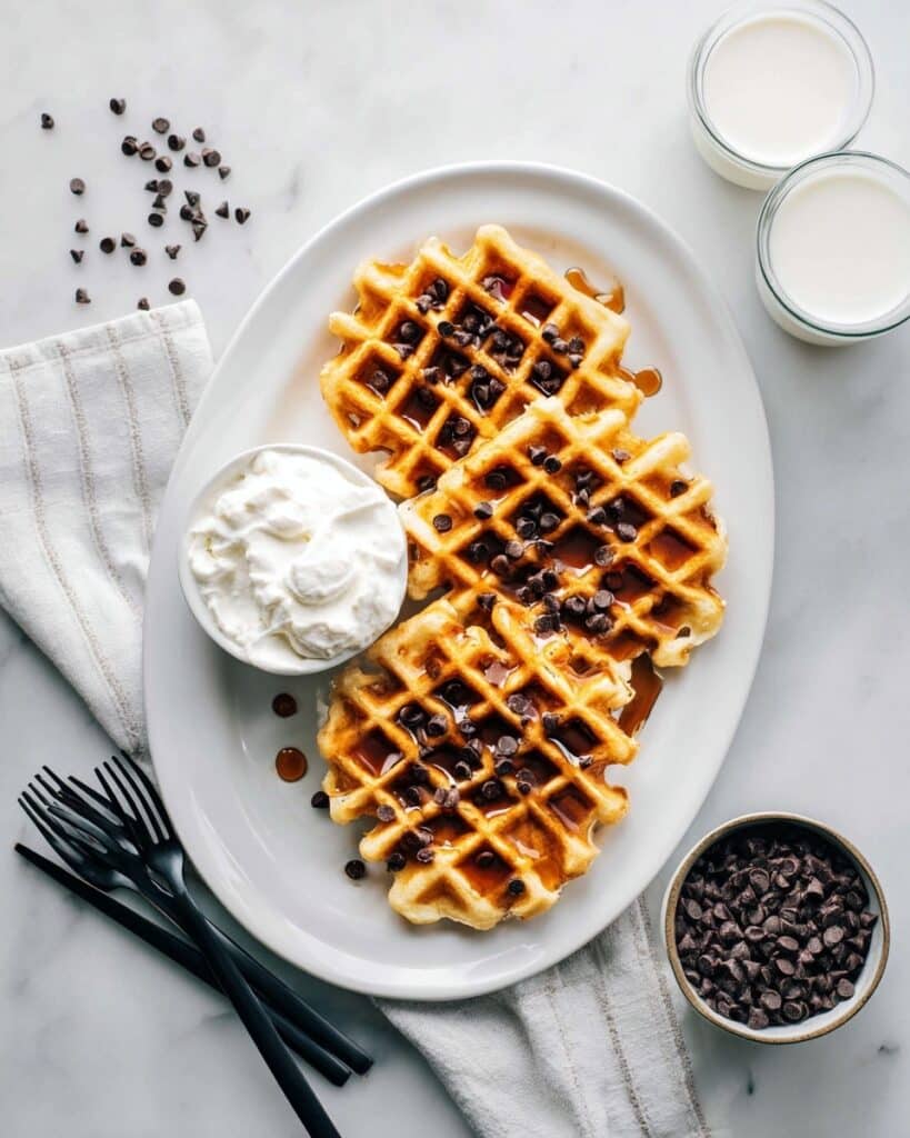 Chocolate Chip Waffles Recipe