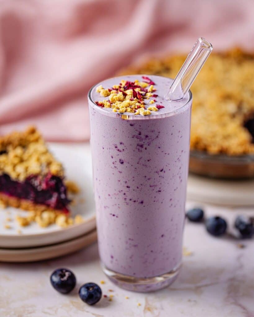 Blueberry Pie Milkshake Recipe