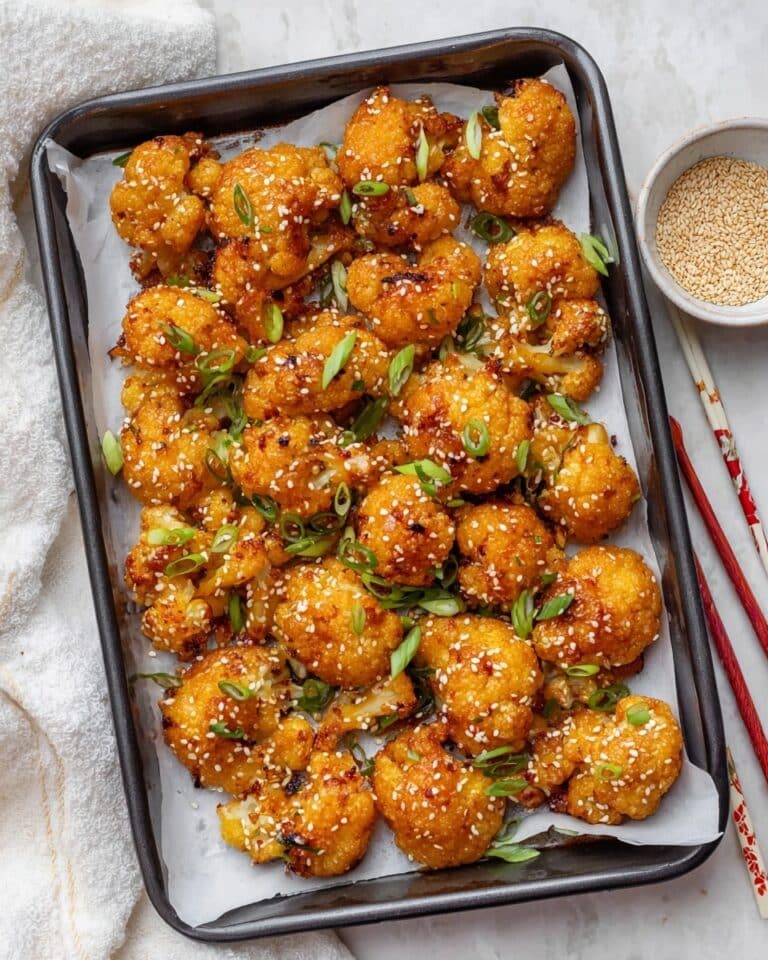 Sweet and Spicy Baked Cauliflower Bites Recipe
