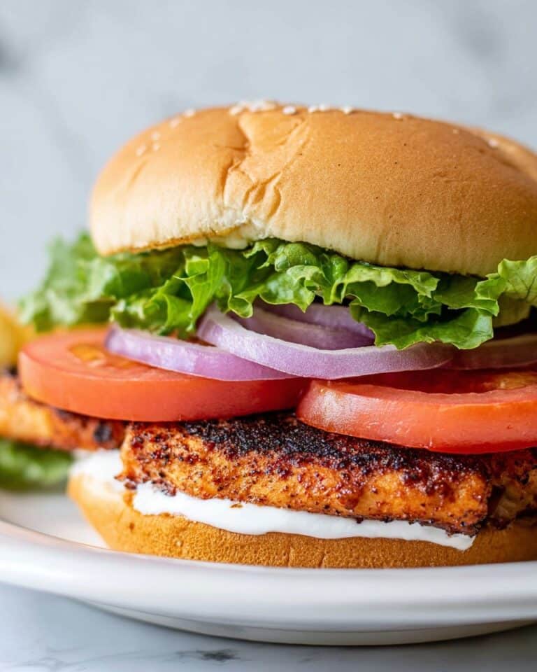 Grilled Cajun Chicken Sandwiches Recipe