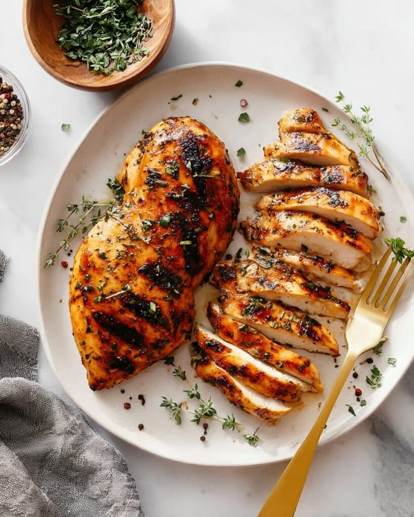 Maple Balsamic Herb Chicken Recipe